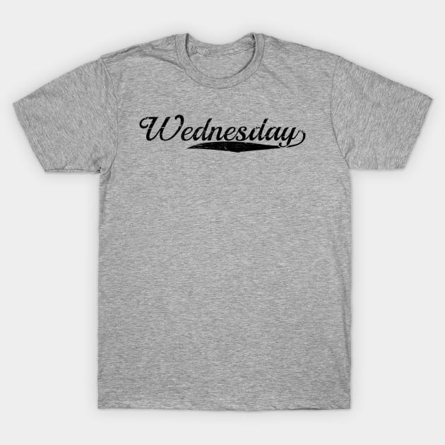 Wednesday T-Shirt by thejamestaylor